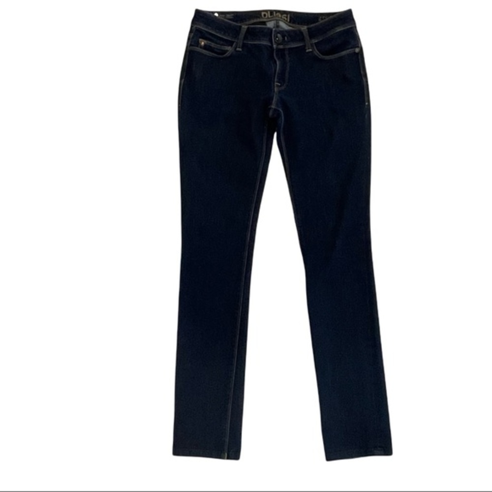 DL1961 Jessica Skinny Dark Wash Blue Jeans Size 28